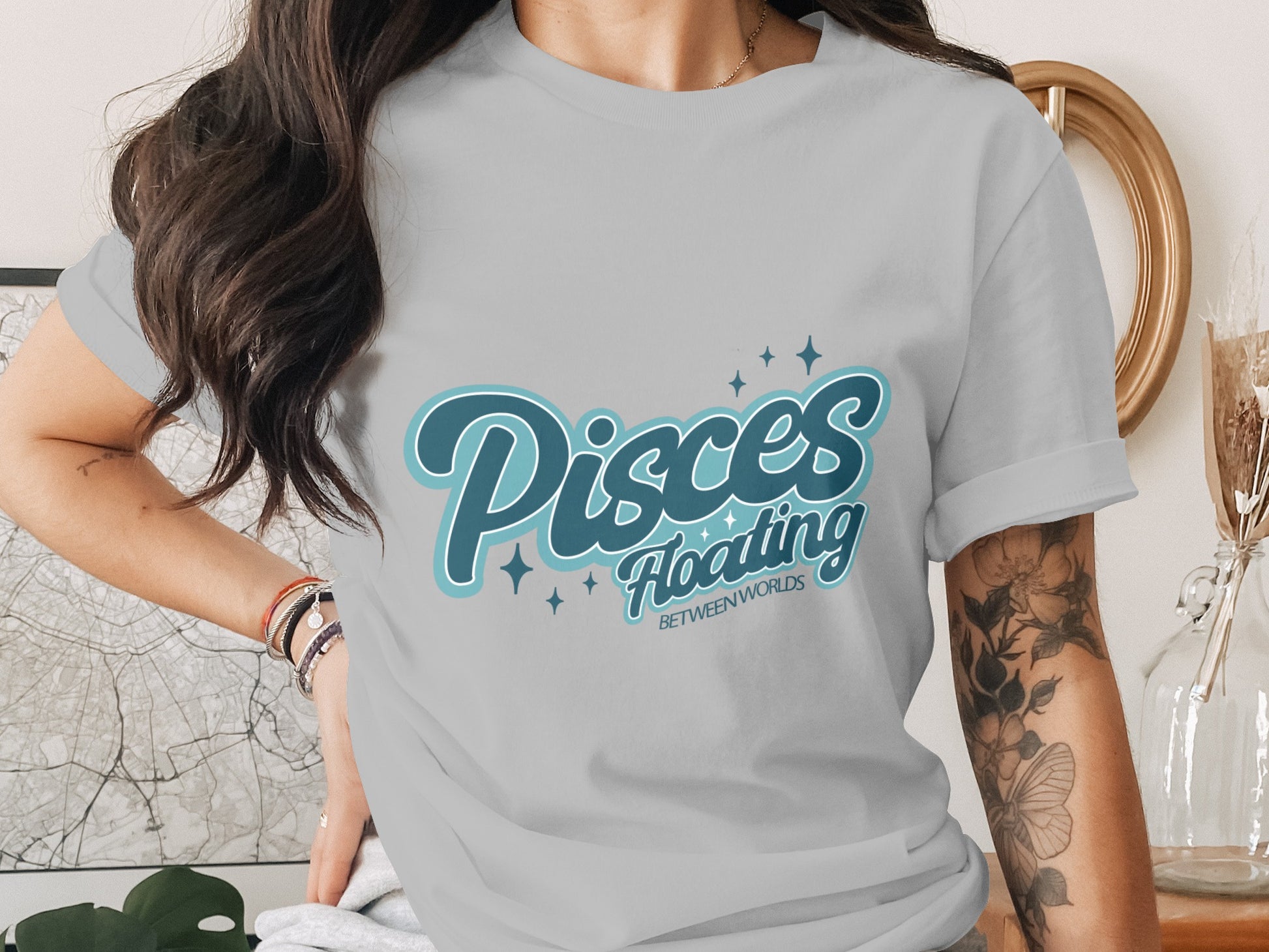 Pisces Floating Between Worlds Graphic Tee