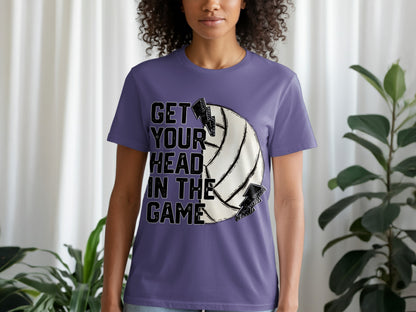 Get Your Head In The Game Volleyball Shirt