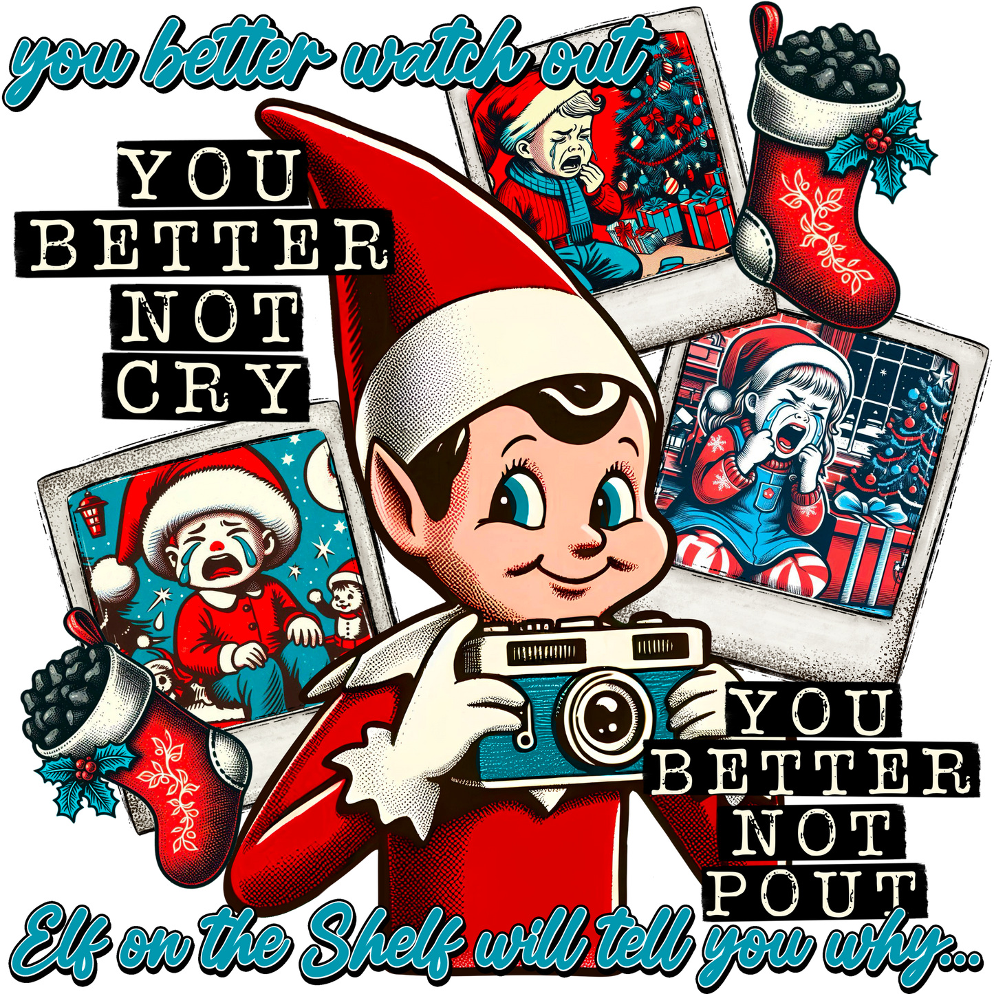 Elf on the Shelf Holiday Decoration with Camera