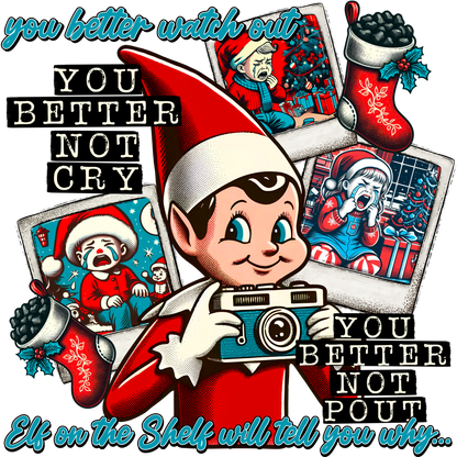 Elf on the Shelf Holiday Decoration with Camera