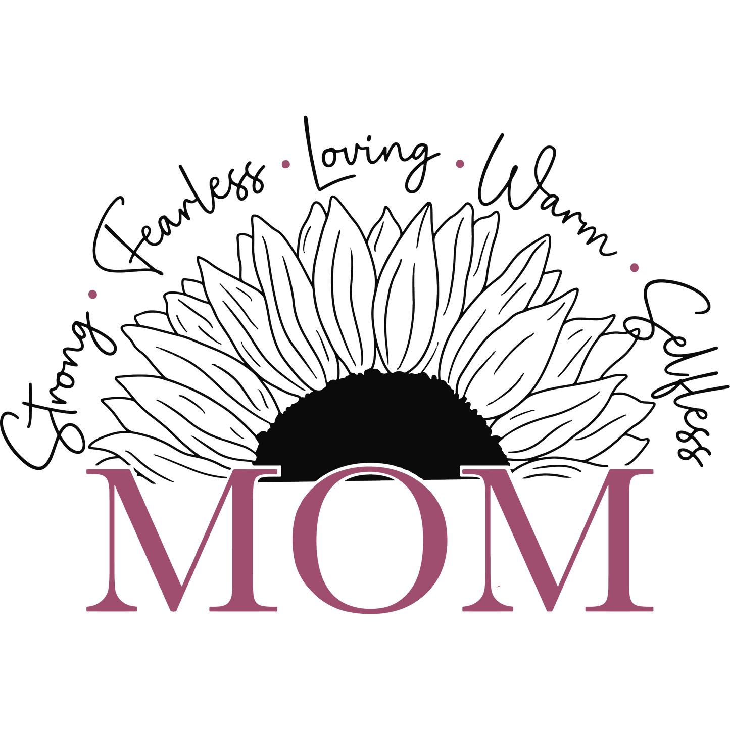 Strong Fearless Loving Warm Selfless MOM product type