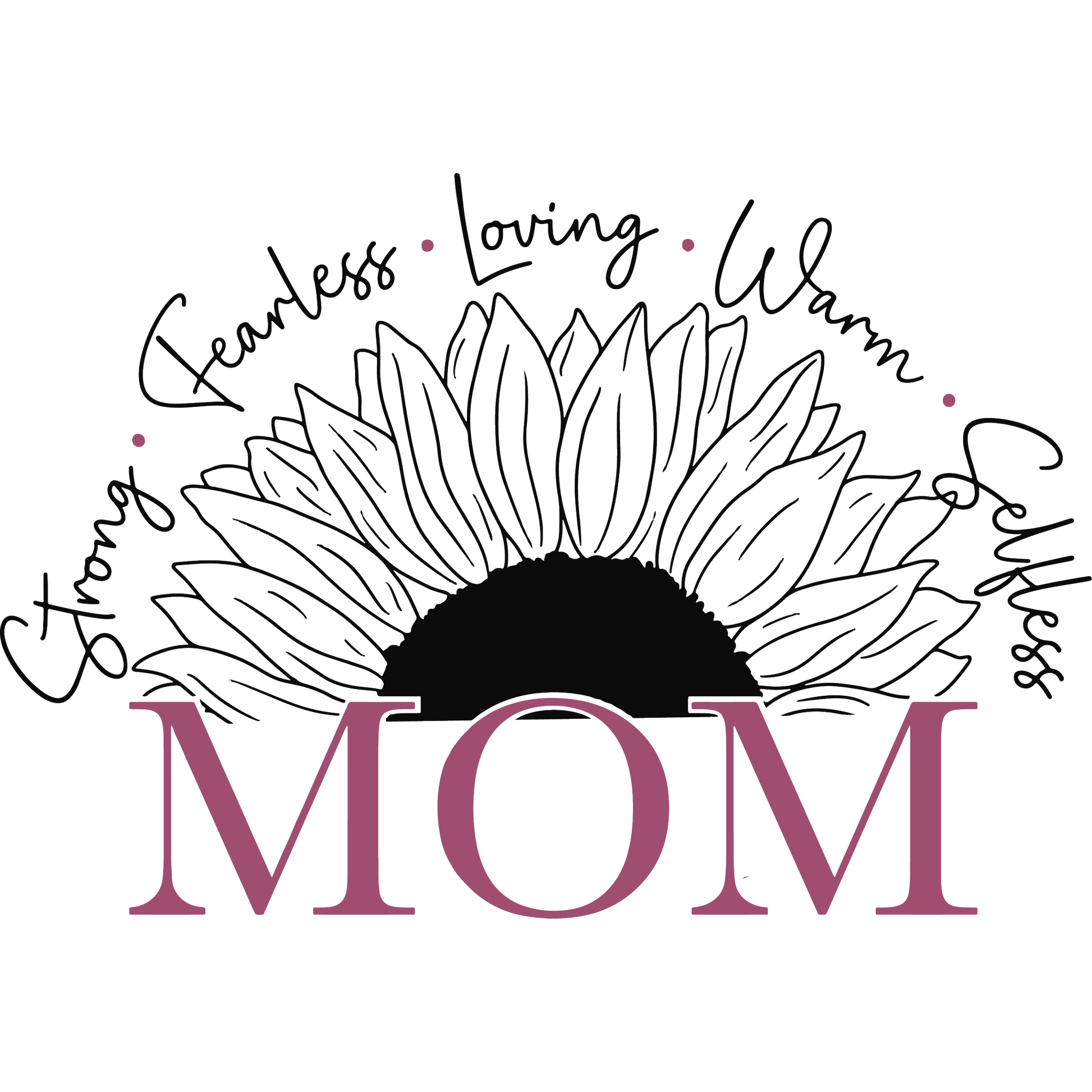Strong Fearless Loving Warm Selfless MOM product type
