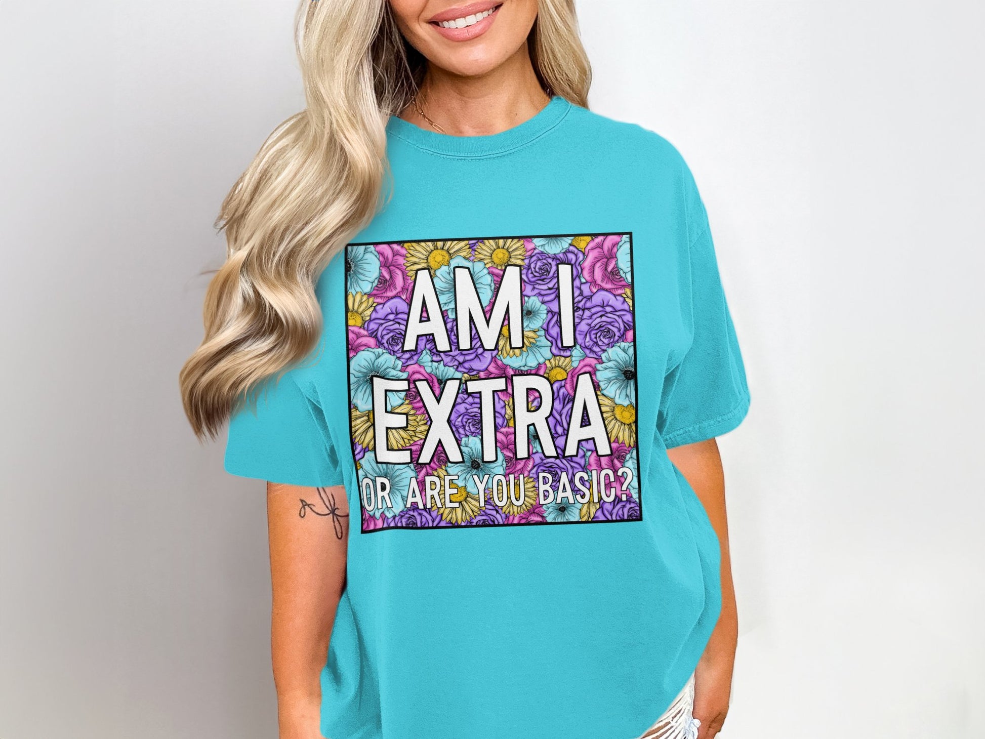 Am I Extra or Are You Basic Graphic T-shirt
