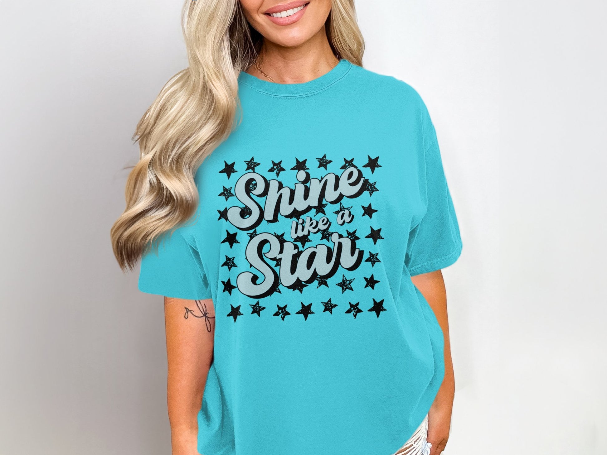 Shine Like a Star Graphic Tee Shirt product
