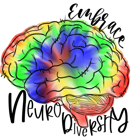 Embrace Neuro Diversity Vibrant Electroplated Puzzle