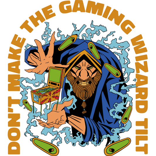 Don't Make the Gaming Wizard Tilt Graphic Tee