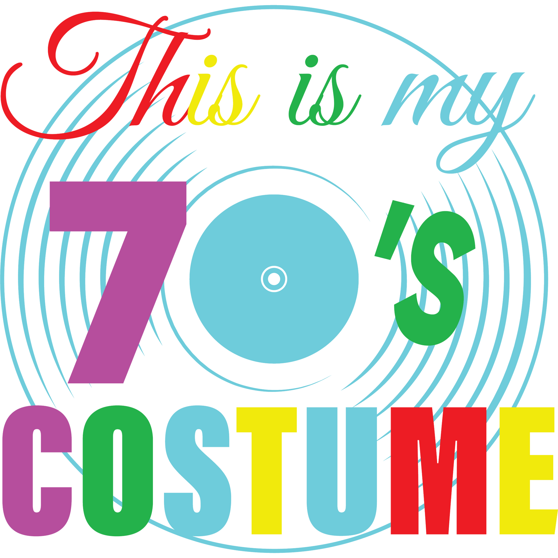 This is my 70's Costume product
