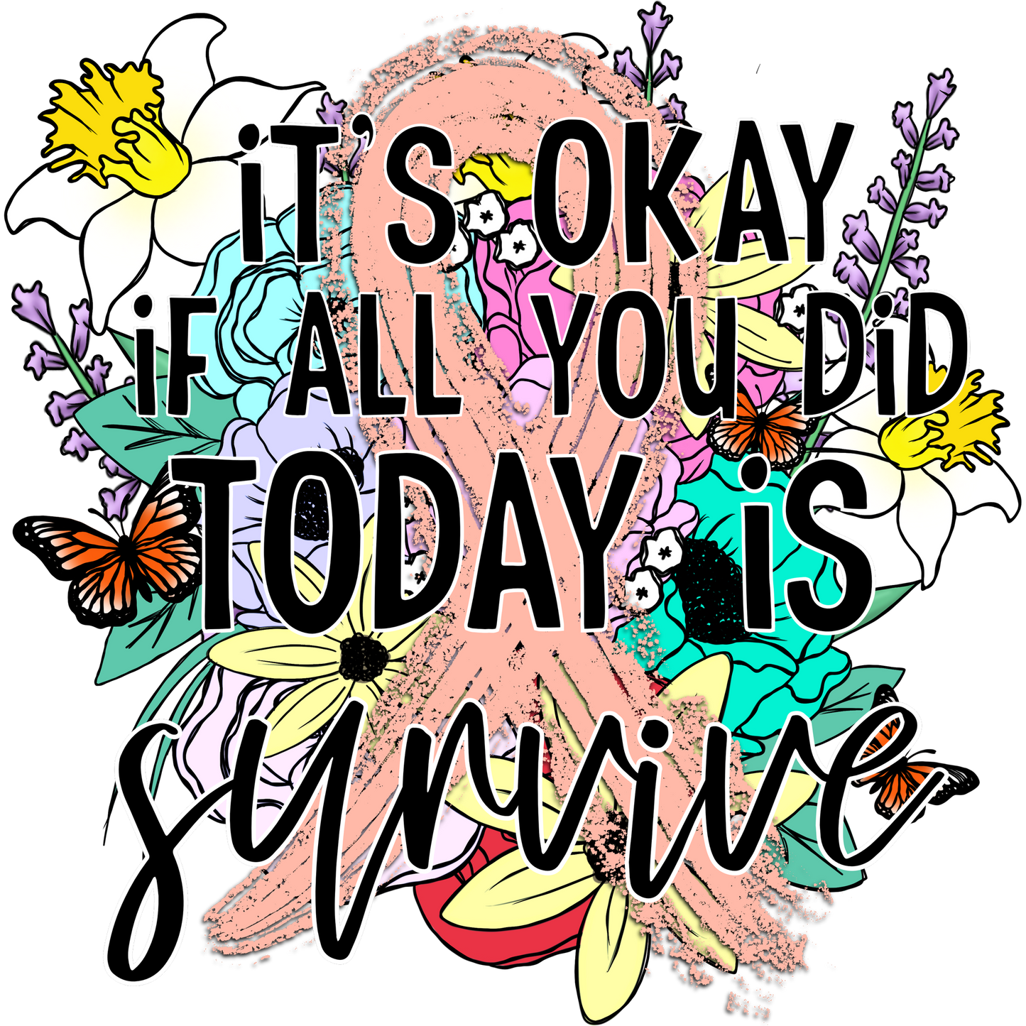 It's Okay If All You Did Today Is Survive Product