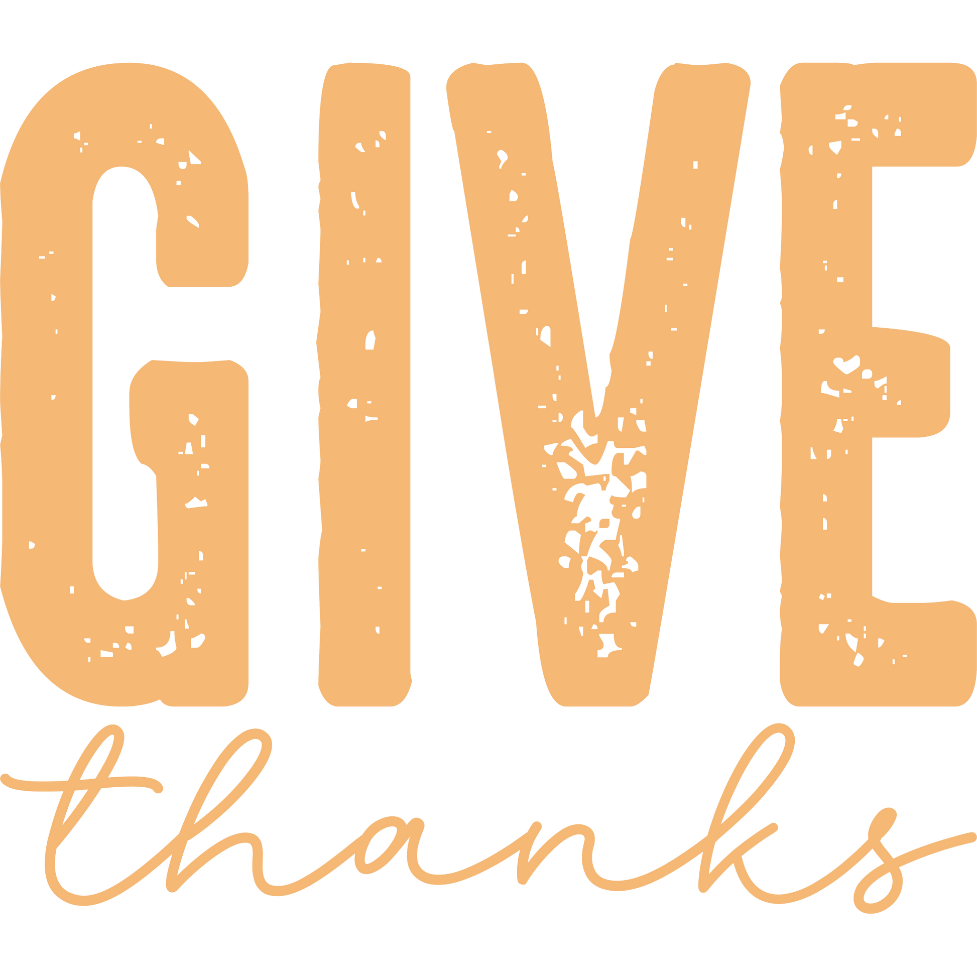 Give Thanks Inspirational Wall Art Decor Product