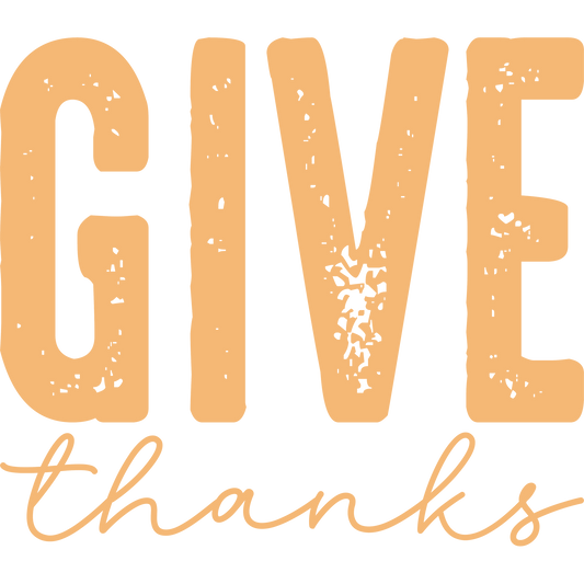 Give Thanks Inspirational Wall Art Decor Product