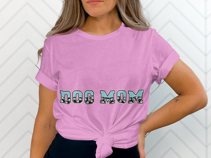 Dog Mom Graphic T-Shirt for Loving Pet Owners