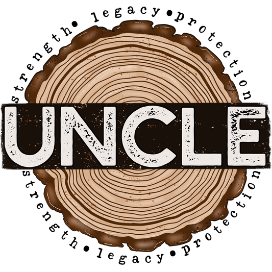 Strength Legacy Protection UNCLE Wood-Themed Design