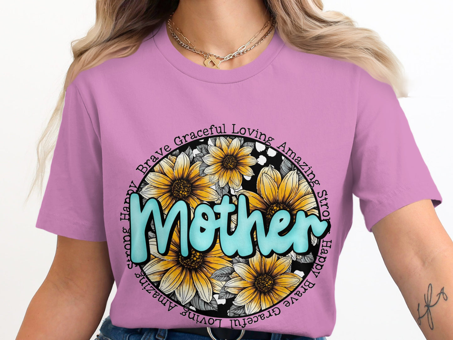 Amazing Brave Graceful Loving Strong Mother Shirt