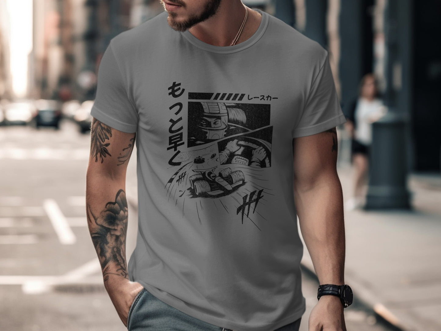 Anime Inspired Graphic Tee Perfect for Street Style