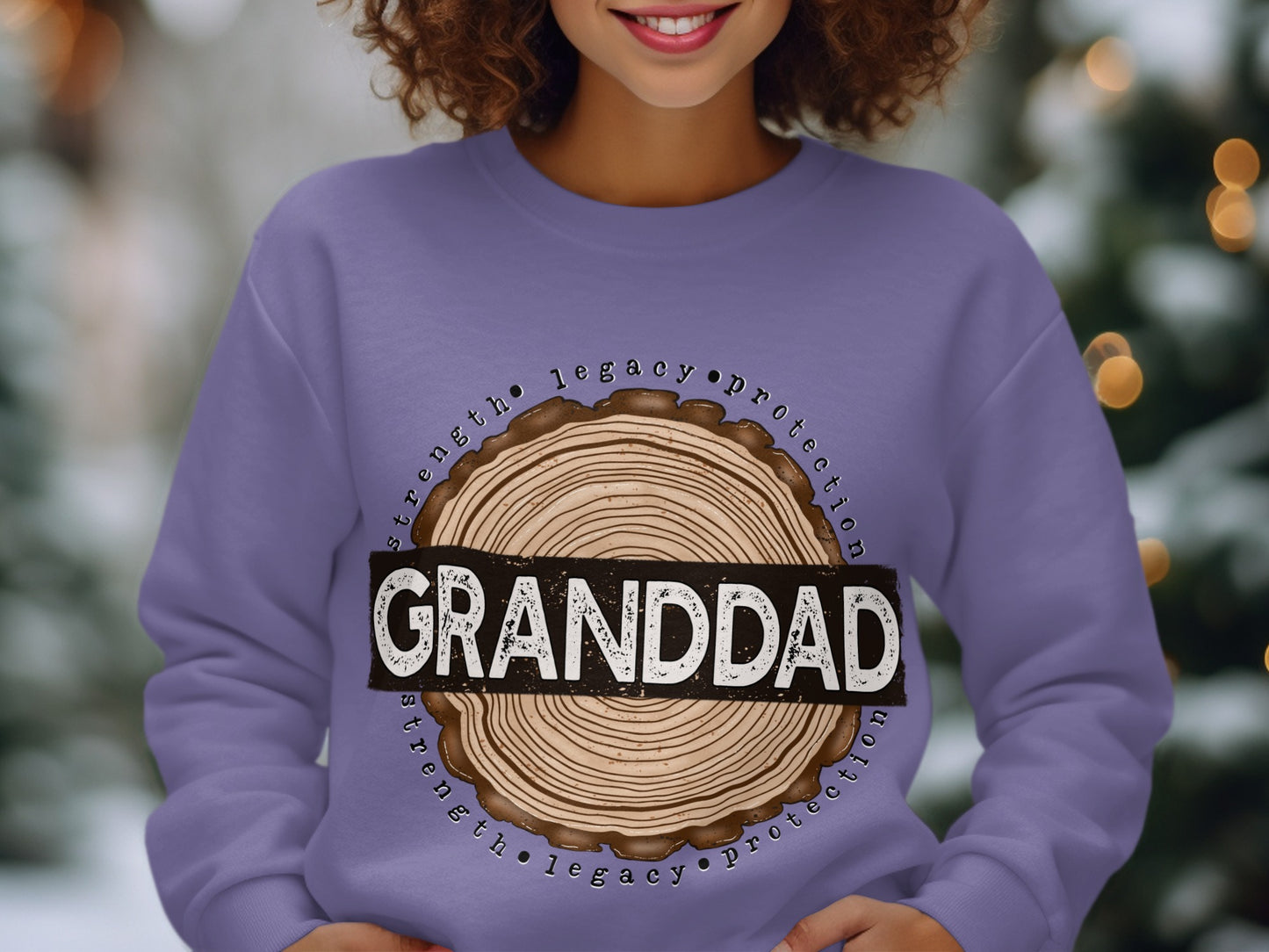 Strength Legacy Protection Granddad Sweater