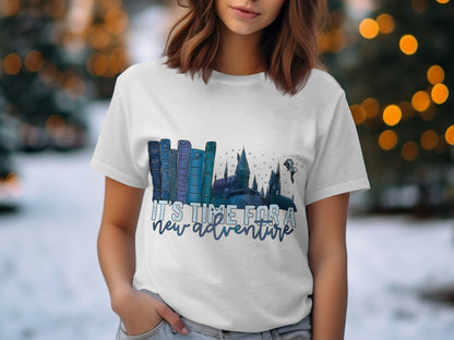 It's Time for a New Adventure Graphic T-Shirt