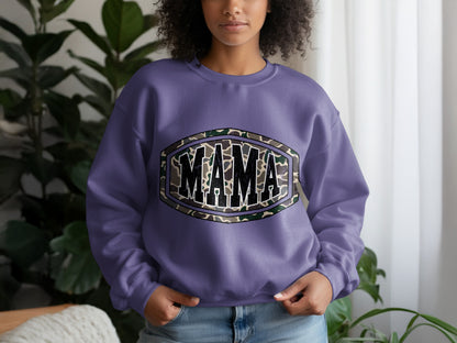 Stylish Lavender MAMA Graphic Sweatshirt Perfect Gift