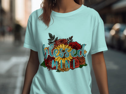 Blessed Mimi Floral Graphic T-Shirt