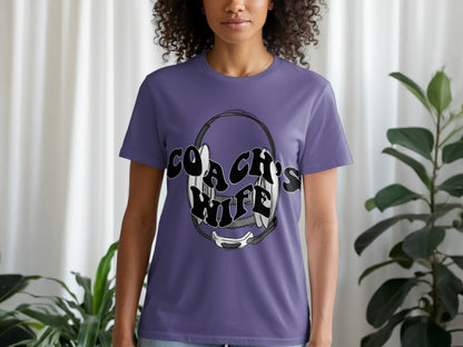 Coach's Wife Graphic Tee Shirt
