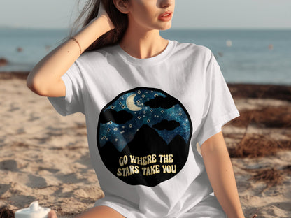 Go Where The Stars Take You Graphic T-Shirt