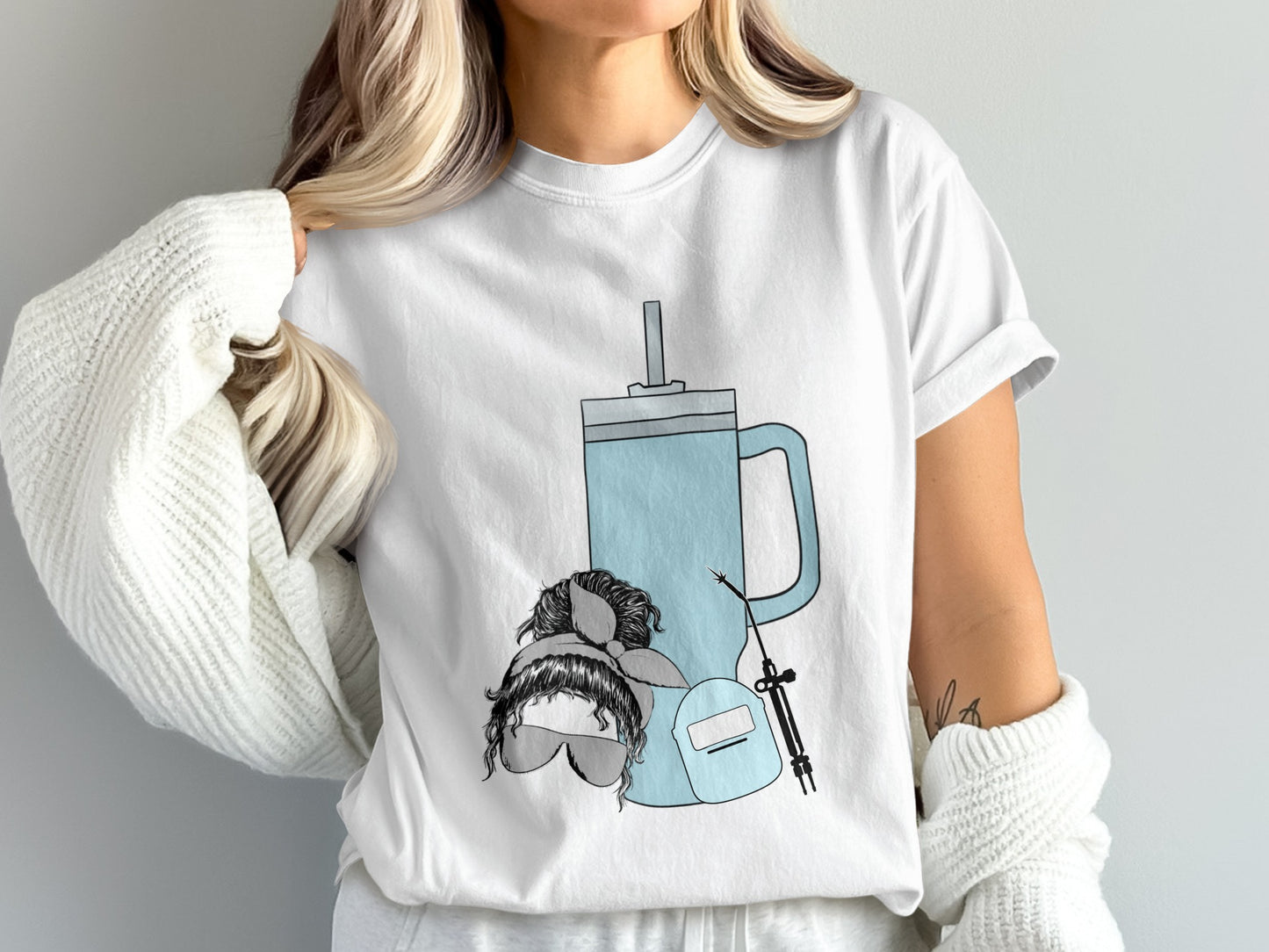 Casual Comfort Mug Design Graphic Tee