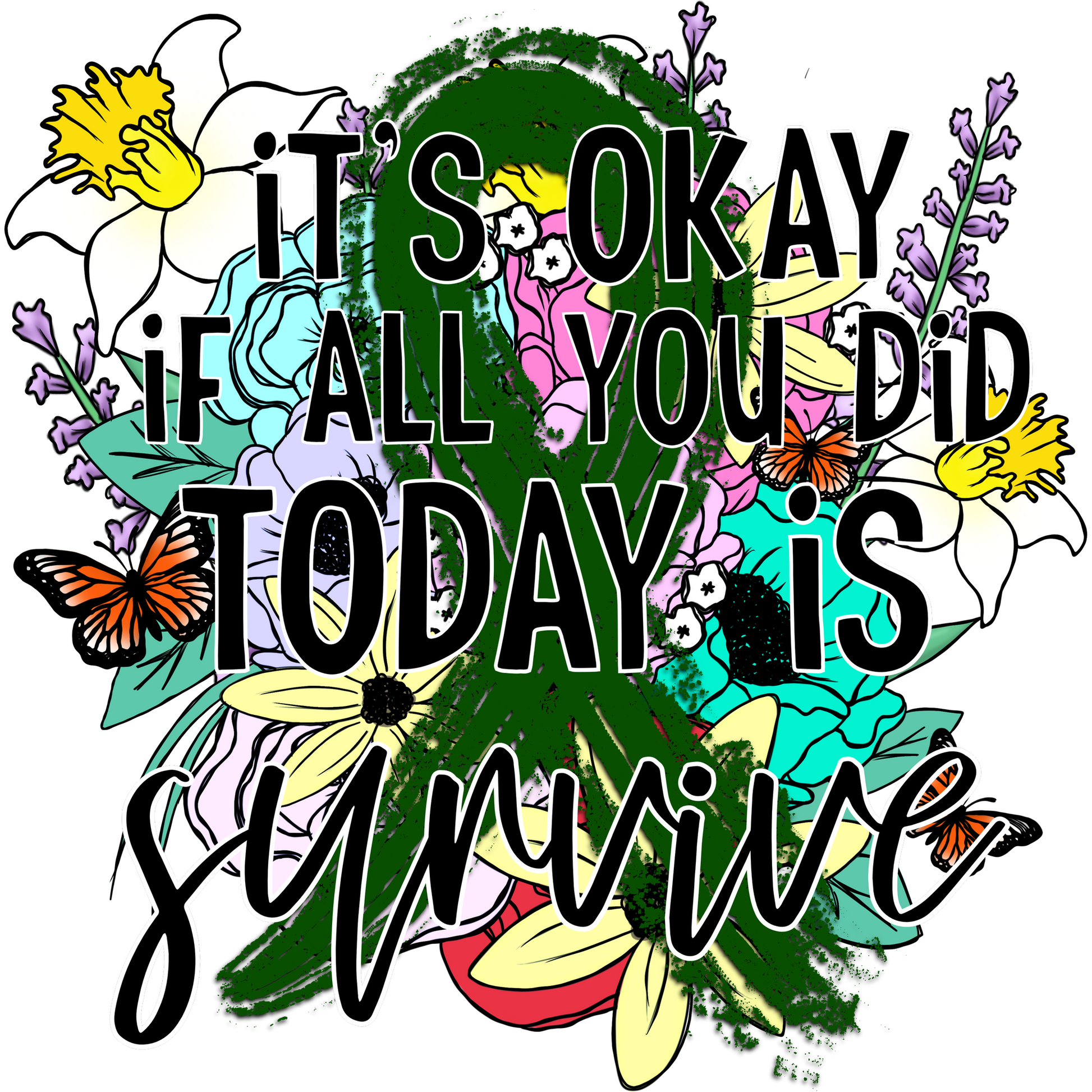 It's Okay If All You Did Today is Survive product