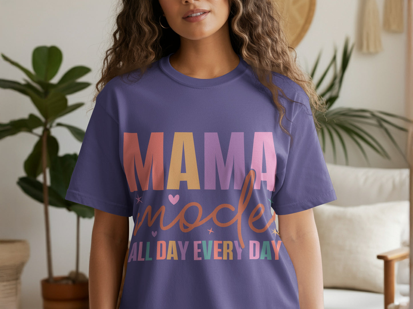 MAMA Mode All Day Every Day Graphic T-shirt