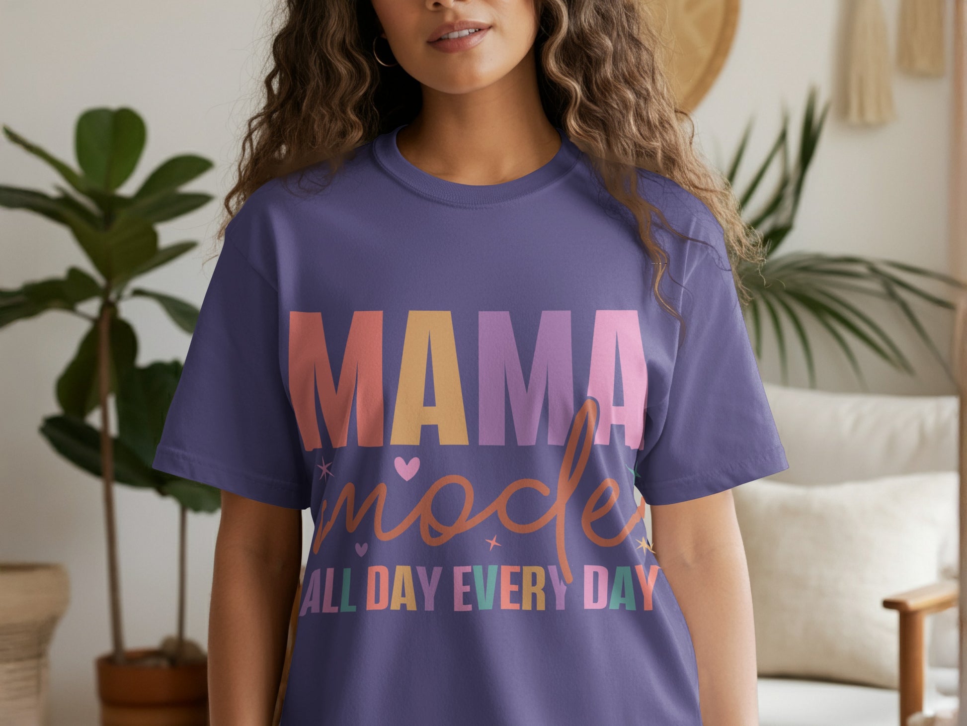 MAMA Mode All Day Every Day Graphic T-shirt