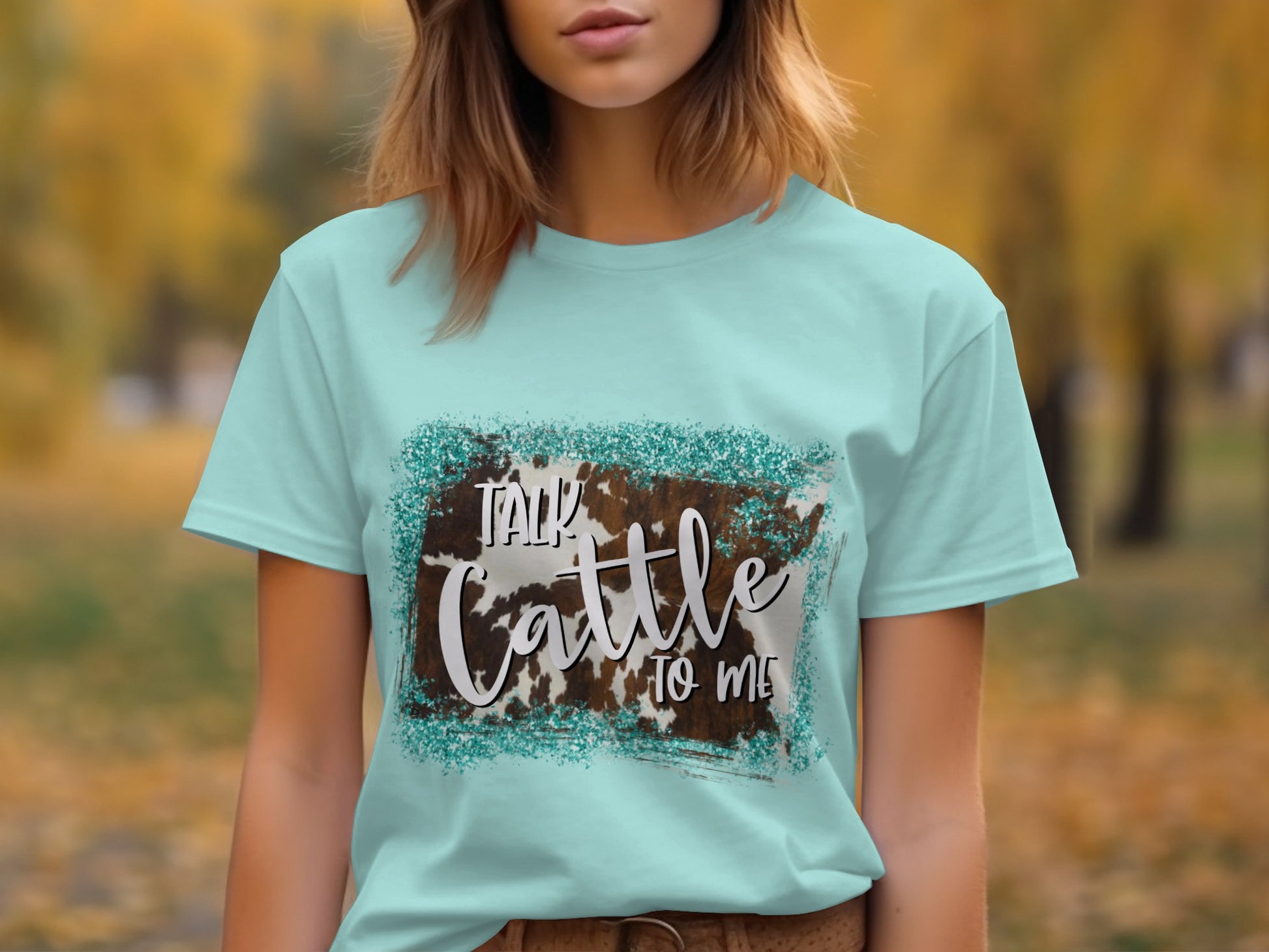 Talk Cattle to Me Graphic T-Shirt