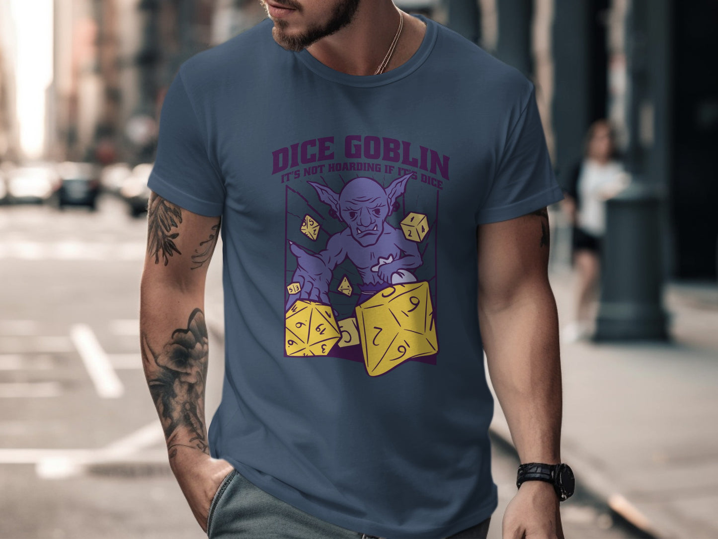 Dice Goblin It's Not Hoarding If It's Dice T-Shirt