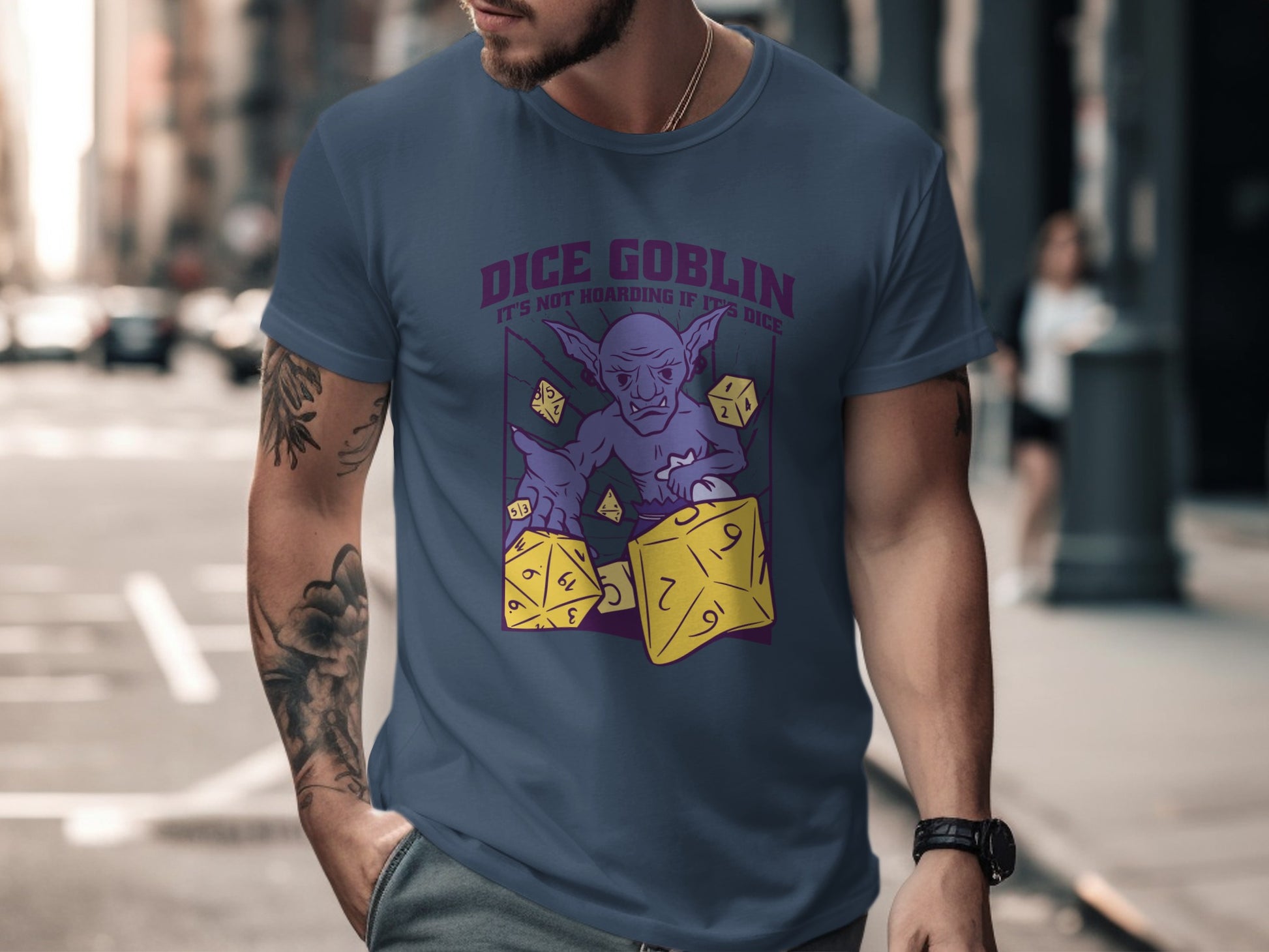 Dice Goblin It's Not Hoarding If It's Dice T-Shirt