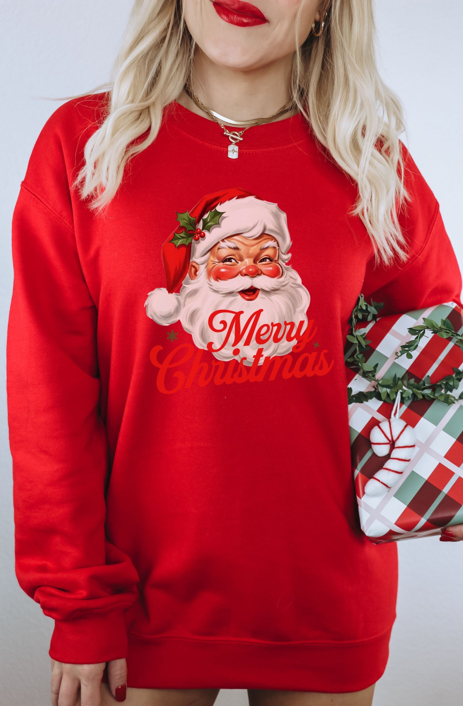 Merry Christmas Santa Claus Festive Sweatshirt product