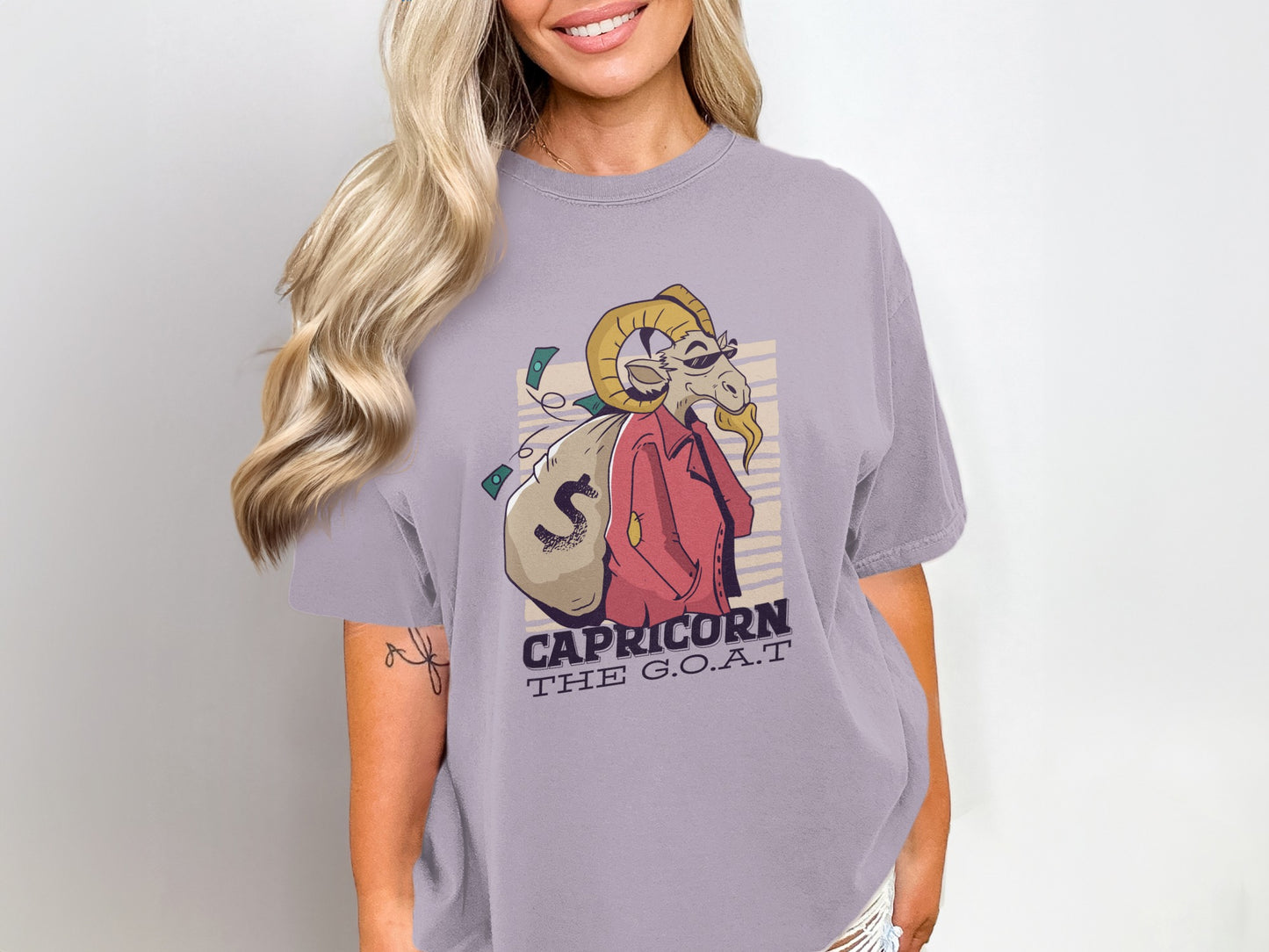 Capricorn The G.O.A.T. Graphic T-Shirt