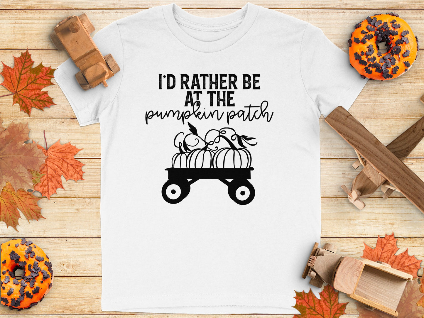 I'd Rather Be at the Pumpkin Patch T-shirt