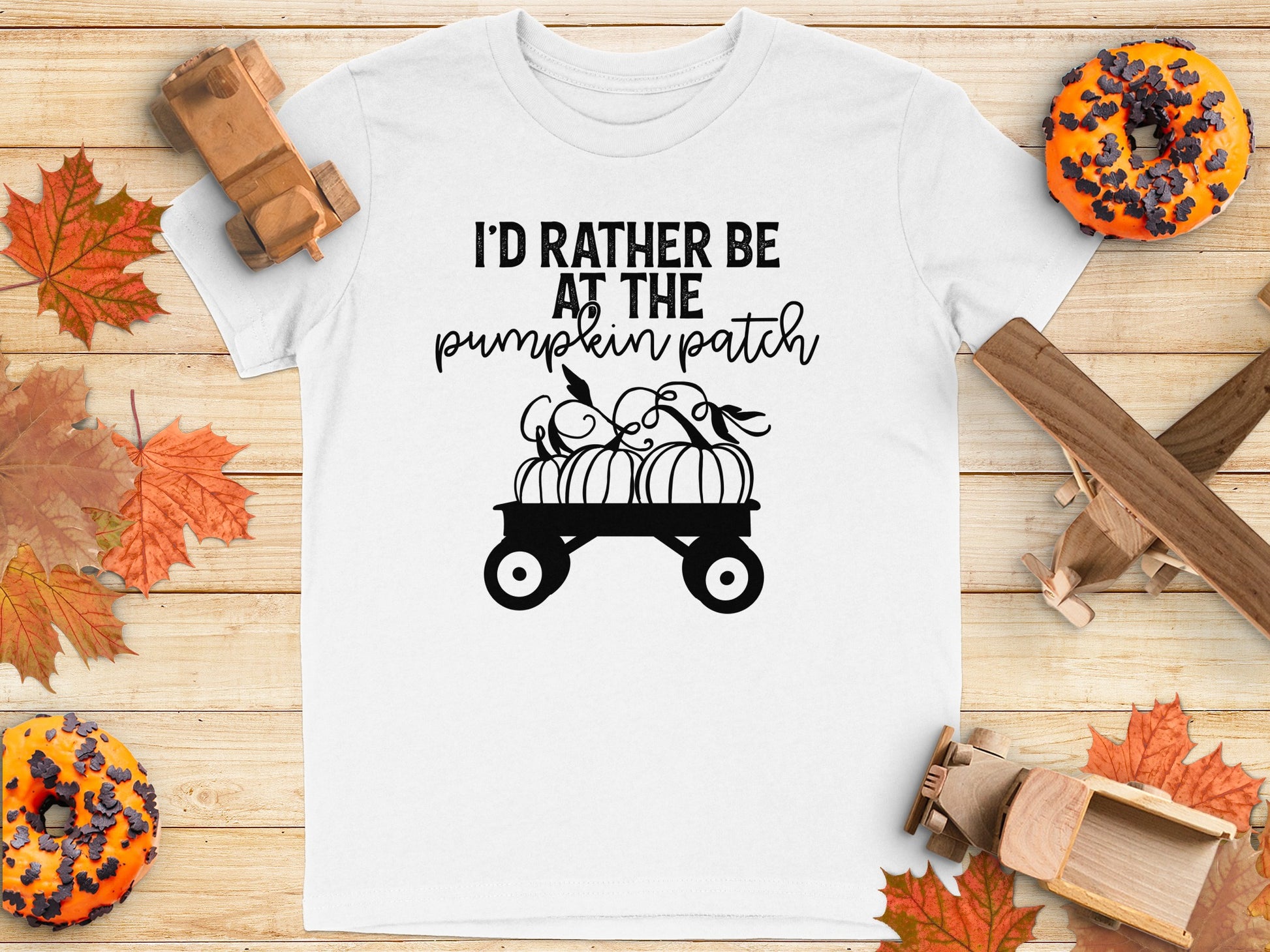 I'd Rather Be at the Pumpkin Patch T-shirt