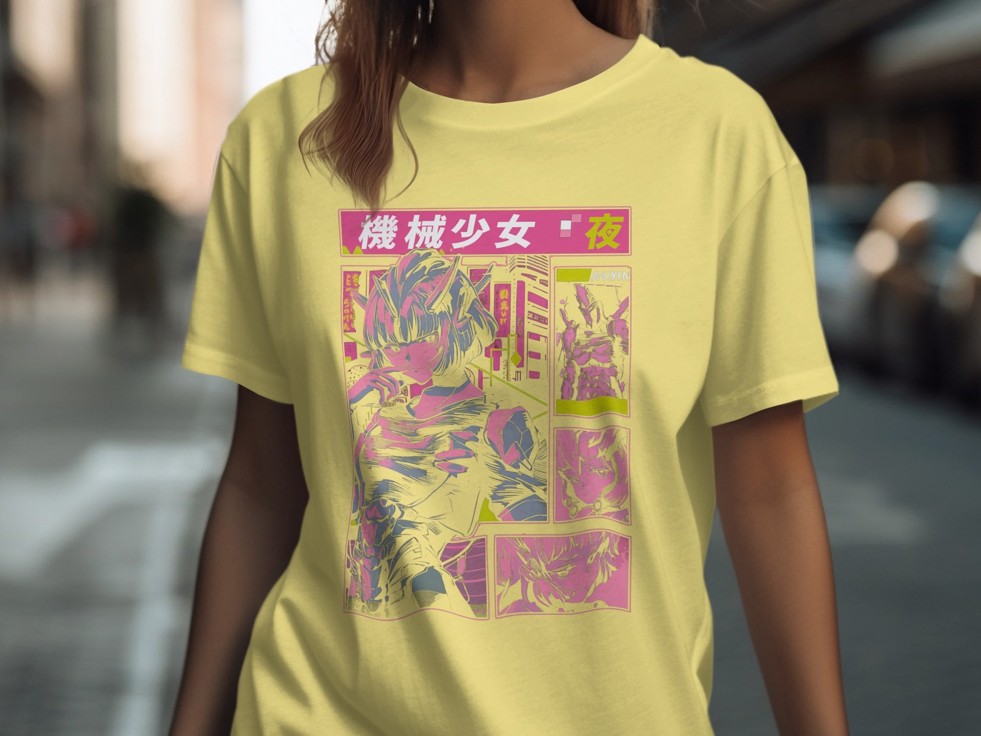Japanese Anime Aesthetic Graphic Tee Product