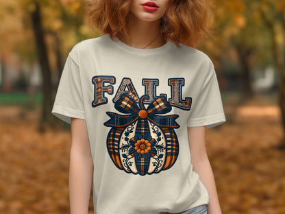 Fall Pumpkin Graphic Design T-shirt product