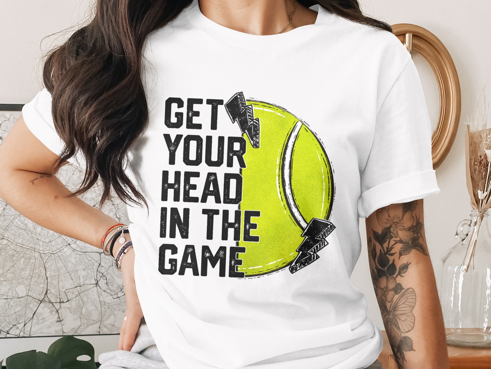 Get Your Head In The Game Graphic Tee