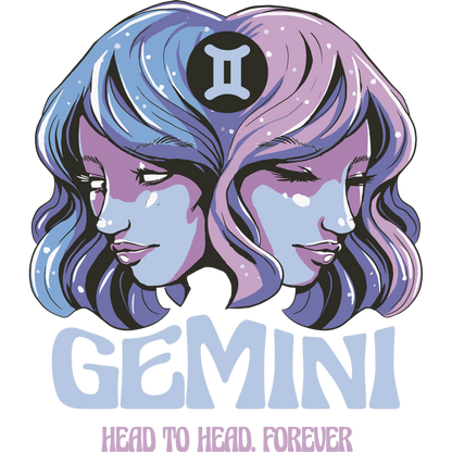 Gemini Head to Head Forever Design Shirt