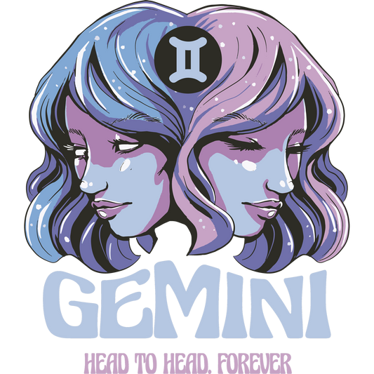 Gemini Head to Head Forever Design Shirt