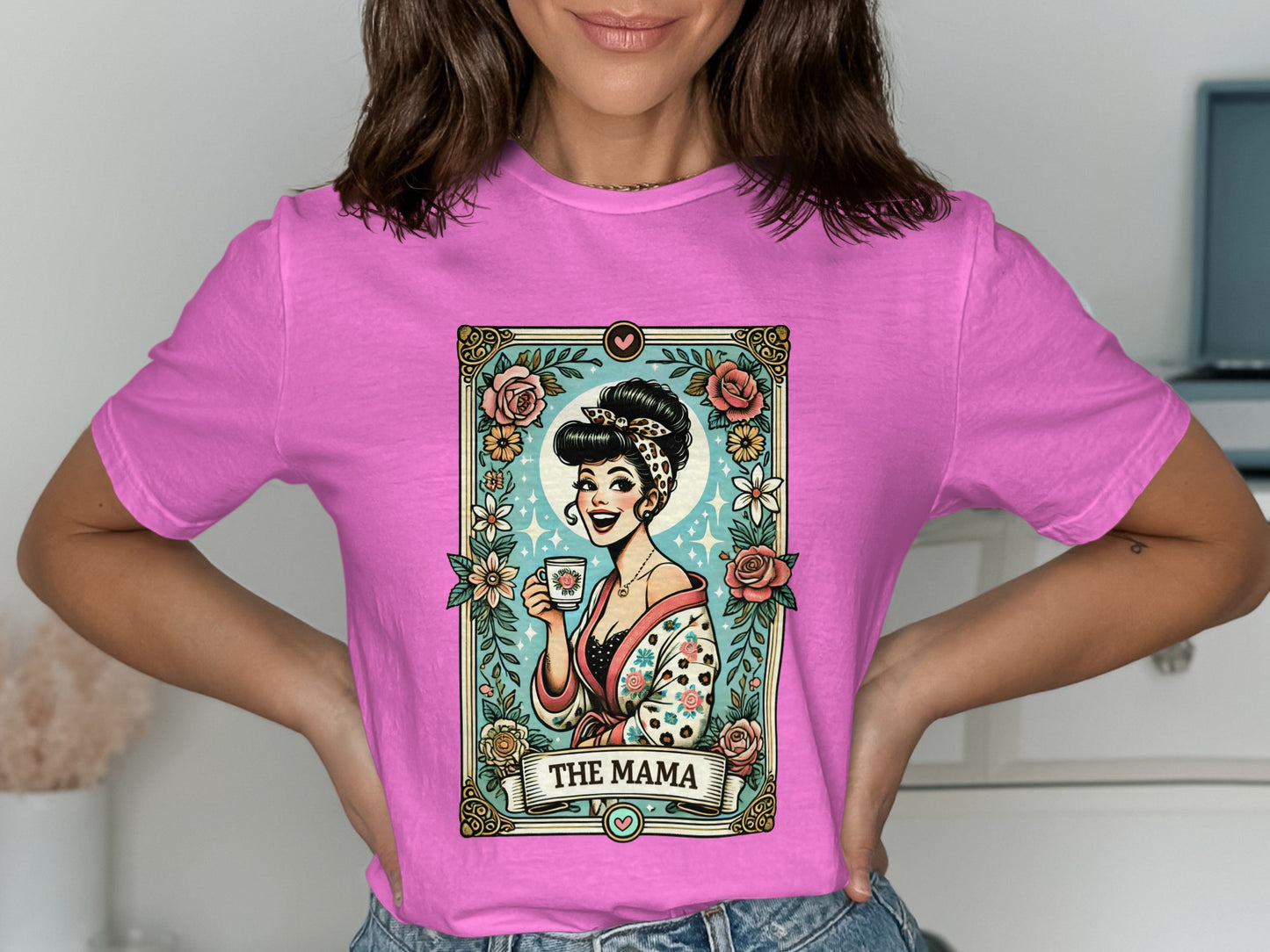 The Mama Retro Style Graphic Tee product