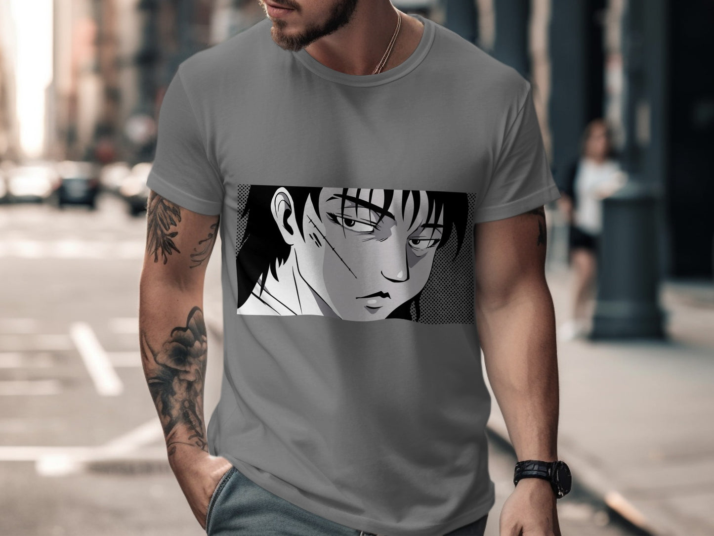Anime Character Graphic Tee Shirt Casual Apparel