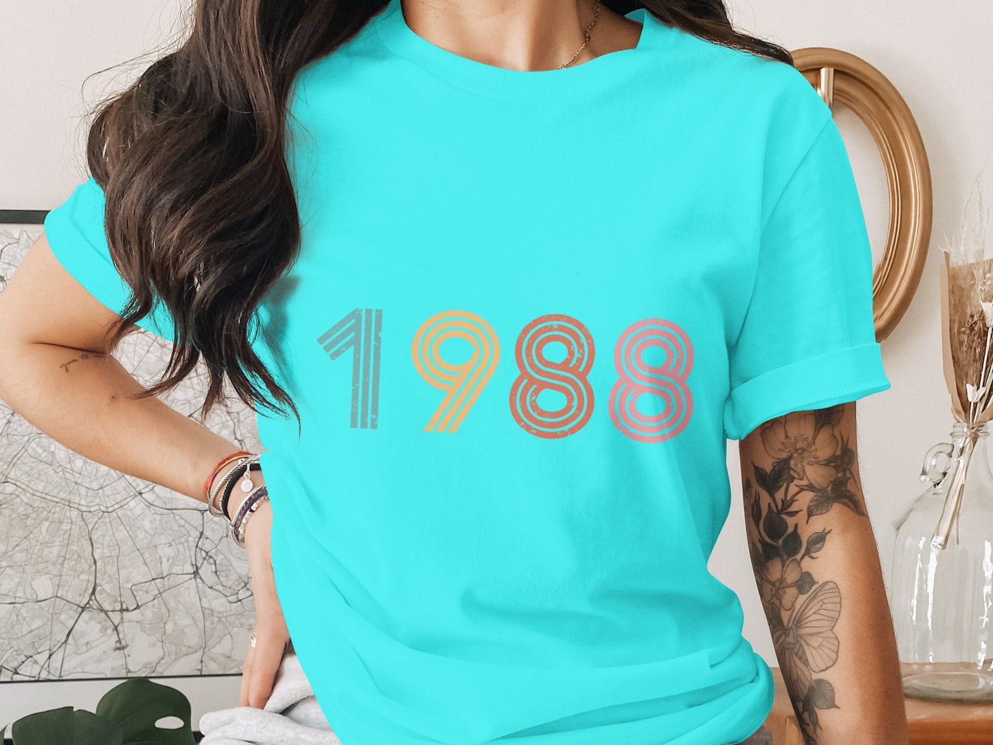 Retro 1988 Graphic Women's T-Shirt