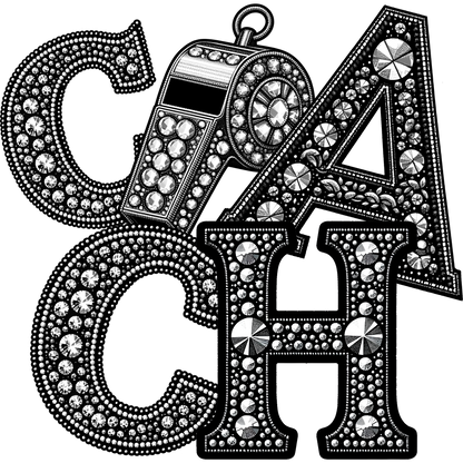 Rhinestone Studded Whistle Fashion Patch Embellishment