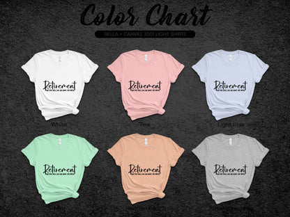 Retirement Looks A Lot Like Me Bella+Canvas 3001 Shirt