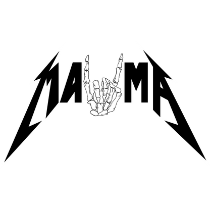 Edgy Metal Hand Gesture Graphic Rocker Tee
