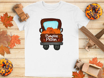 Pumpkin Pickin Fall Theme Graphic Tee product