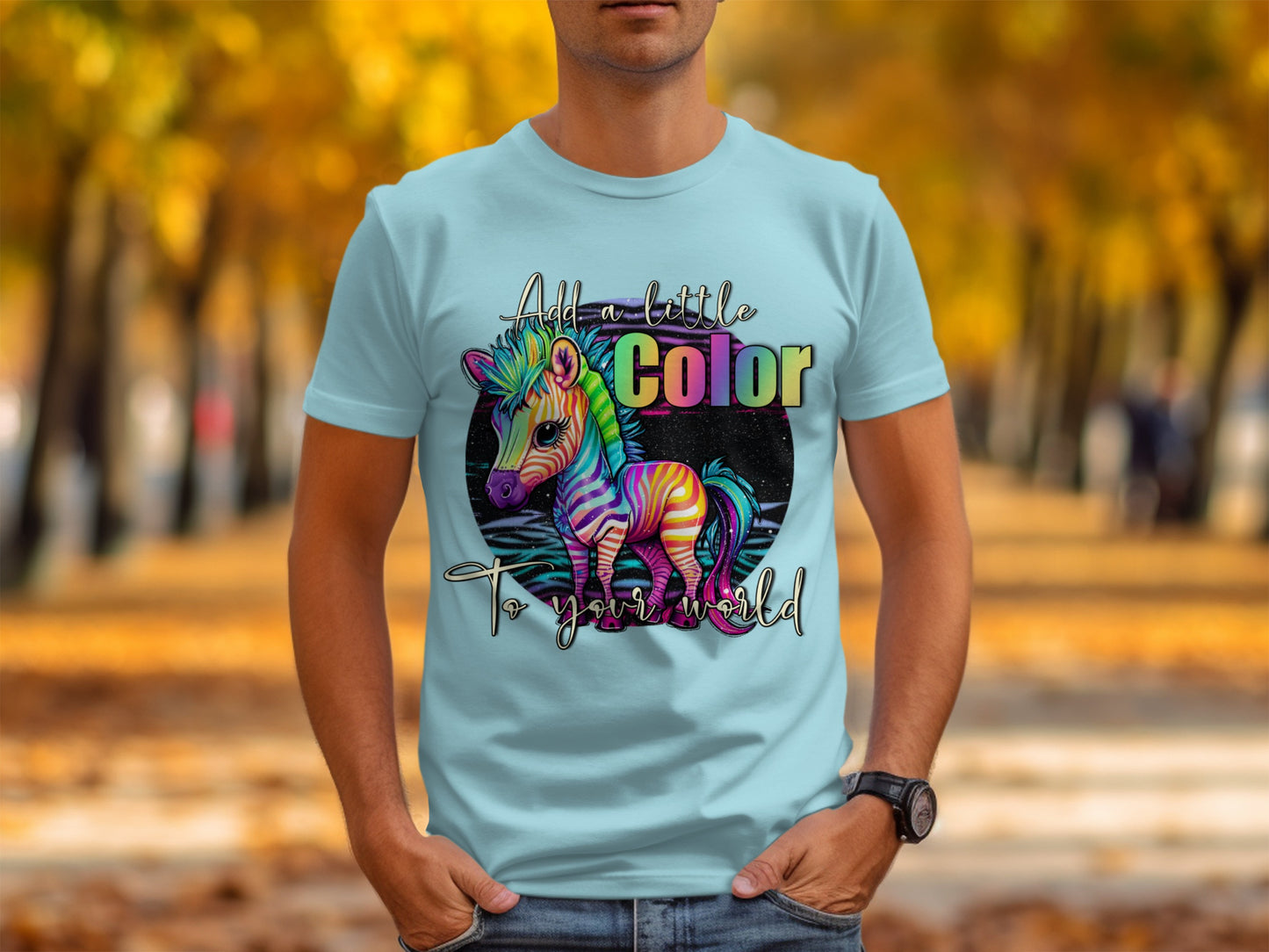 Add a Little Color to Your World T-shirt