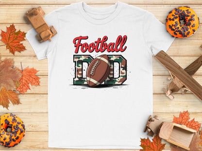 Football Dad Graphic Tee Shirt Product
