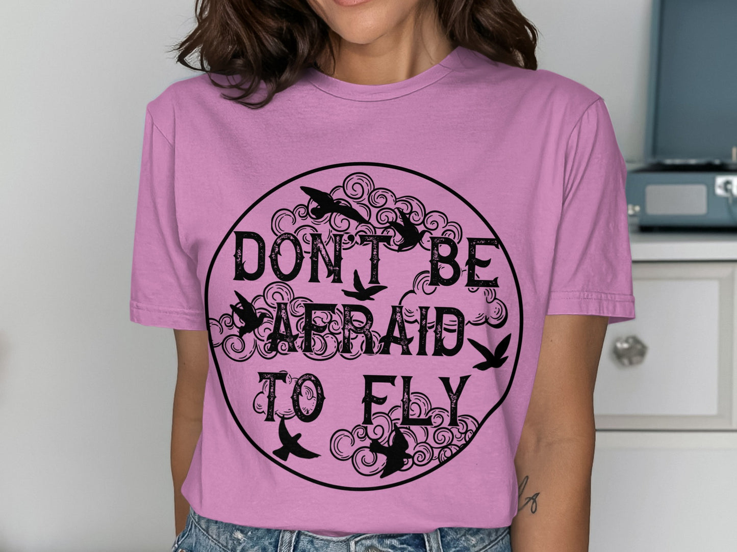 Don't Be Afraid To Fly Graphic Tee product
